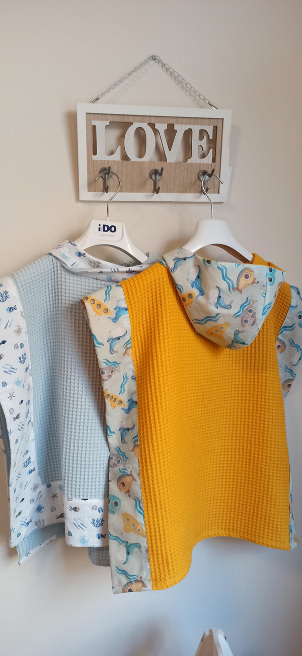 PONCHO E TELO MARE PER BAMBINI