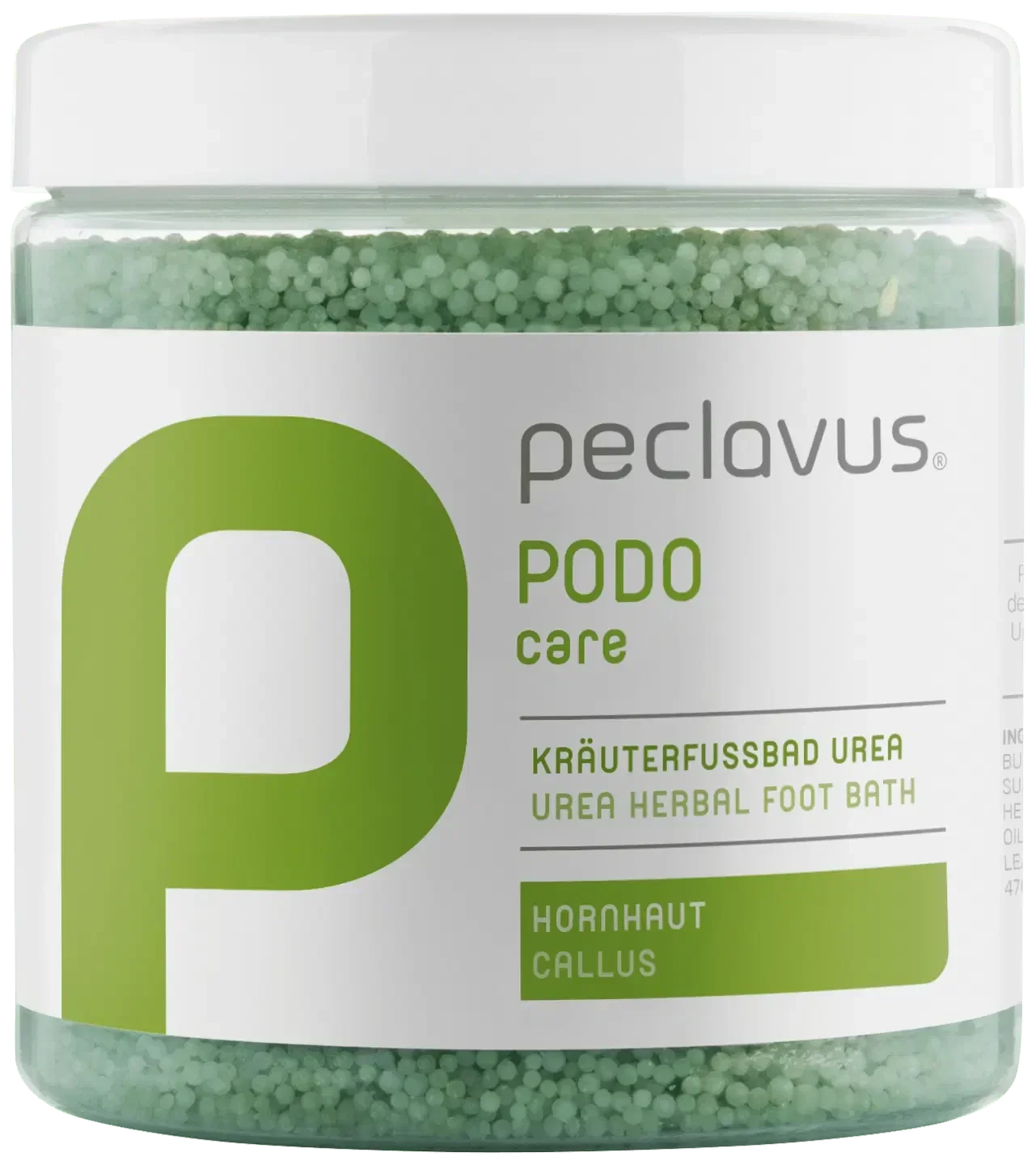 peclavus® PODOcare Kruiden Voetbad met Ureum – 500 g