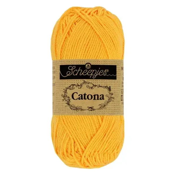 Scheepjes Catona 208 Yellow Gold