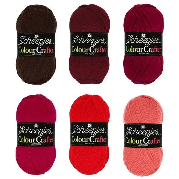 Scheepjes Colour Crafter colour pack 6x50 gr Canal Houses
