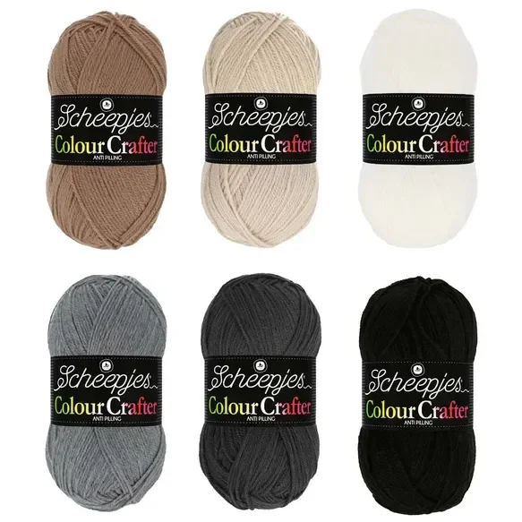 Scheepjes Colour Crafter colour pack 6x50 gr Windmills