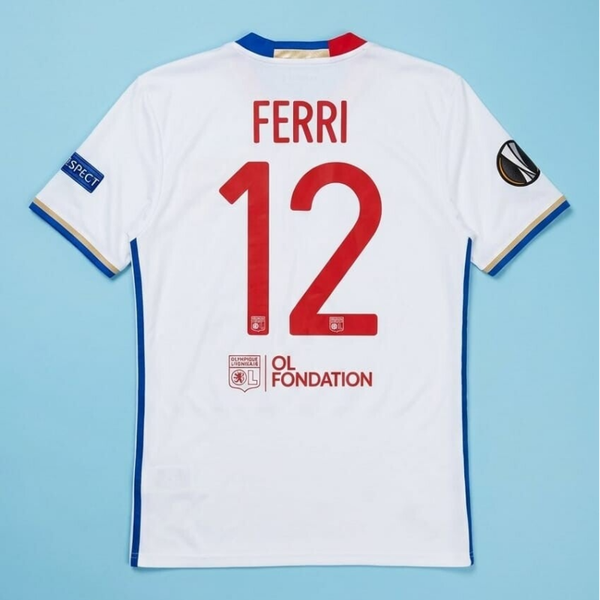 MAILLOT OLYMPIQUE LYONNAIS 2016/2017 – FERRI #12 PORTÉ