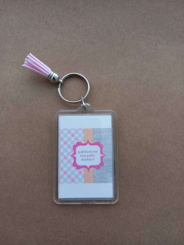 Sleutelhanger Baby meisje C