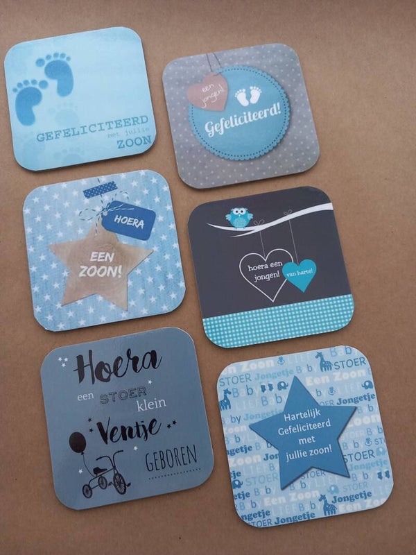 Onderzetters Baby jongen