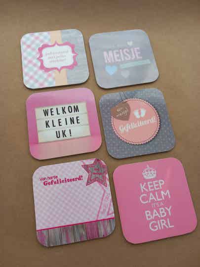 Onderzetters Baby meisje