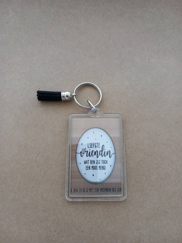 Sleutelhanger Vriendin D
