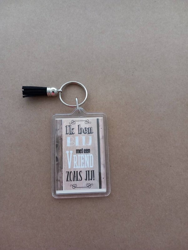 Sleutelhanger Vriend F