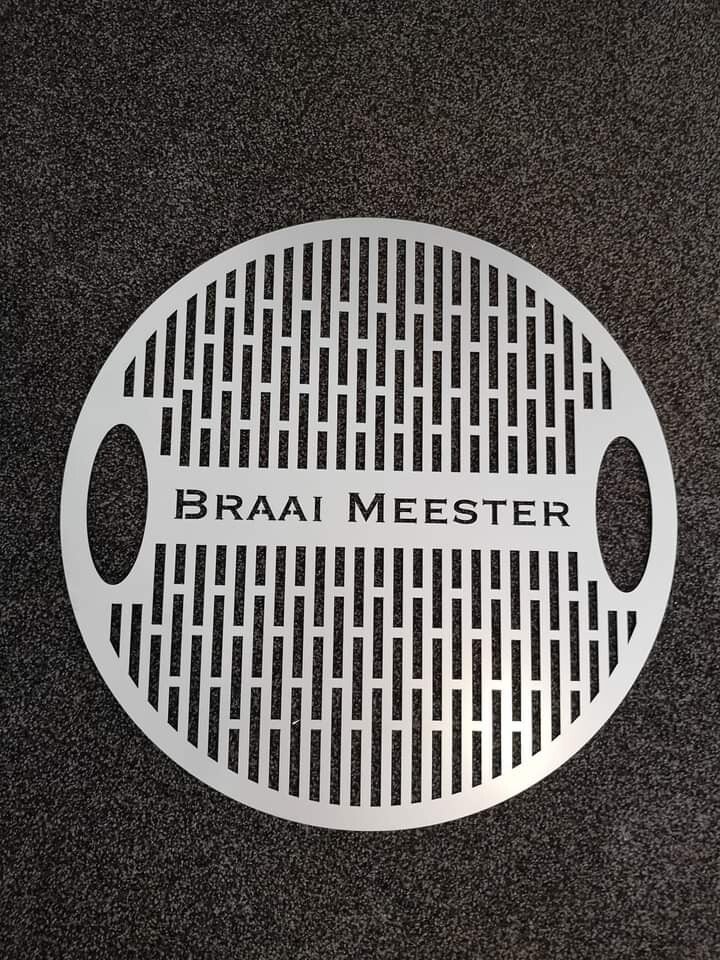 Braai Meester Round Stainless Steel Grill Plate