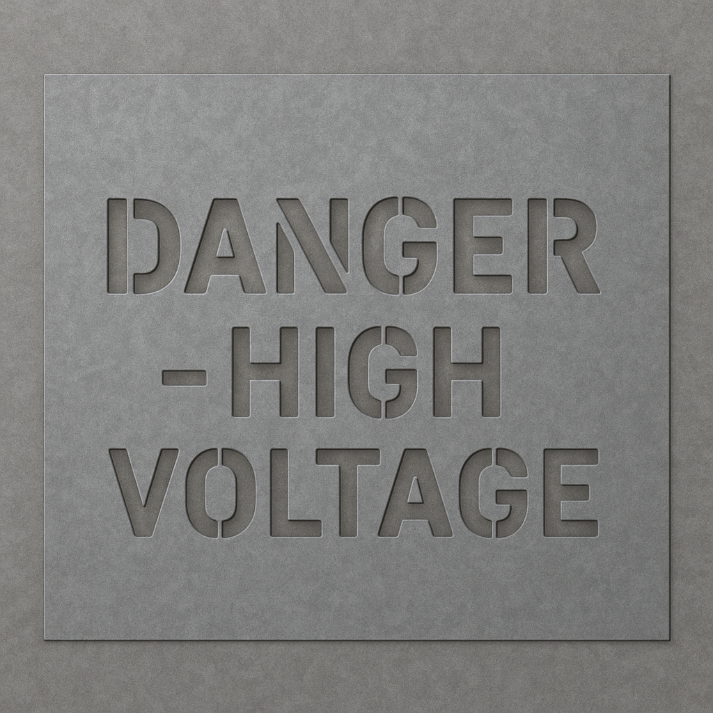 DANGER HIGH VOLTAGE