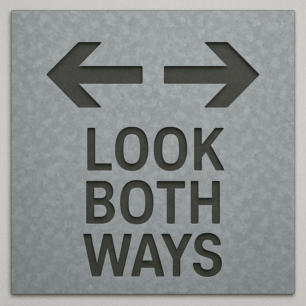 LOOK BOTH WAYS