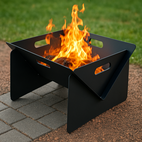 Portable Fire Pit (Optional Grid)