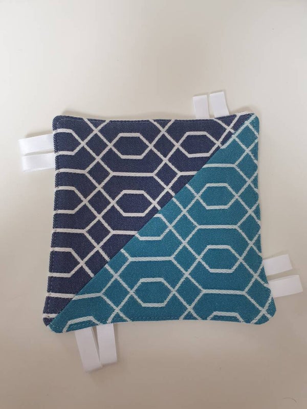 labeldoekje We are Wovens Mixite Blues & Breeze