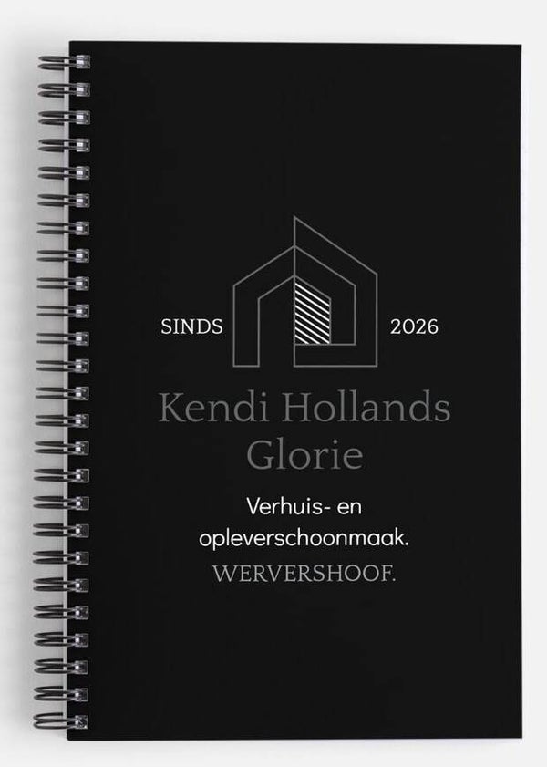 notitieboekje (139x 216 mm)