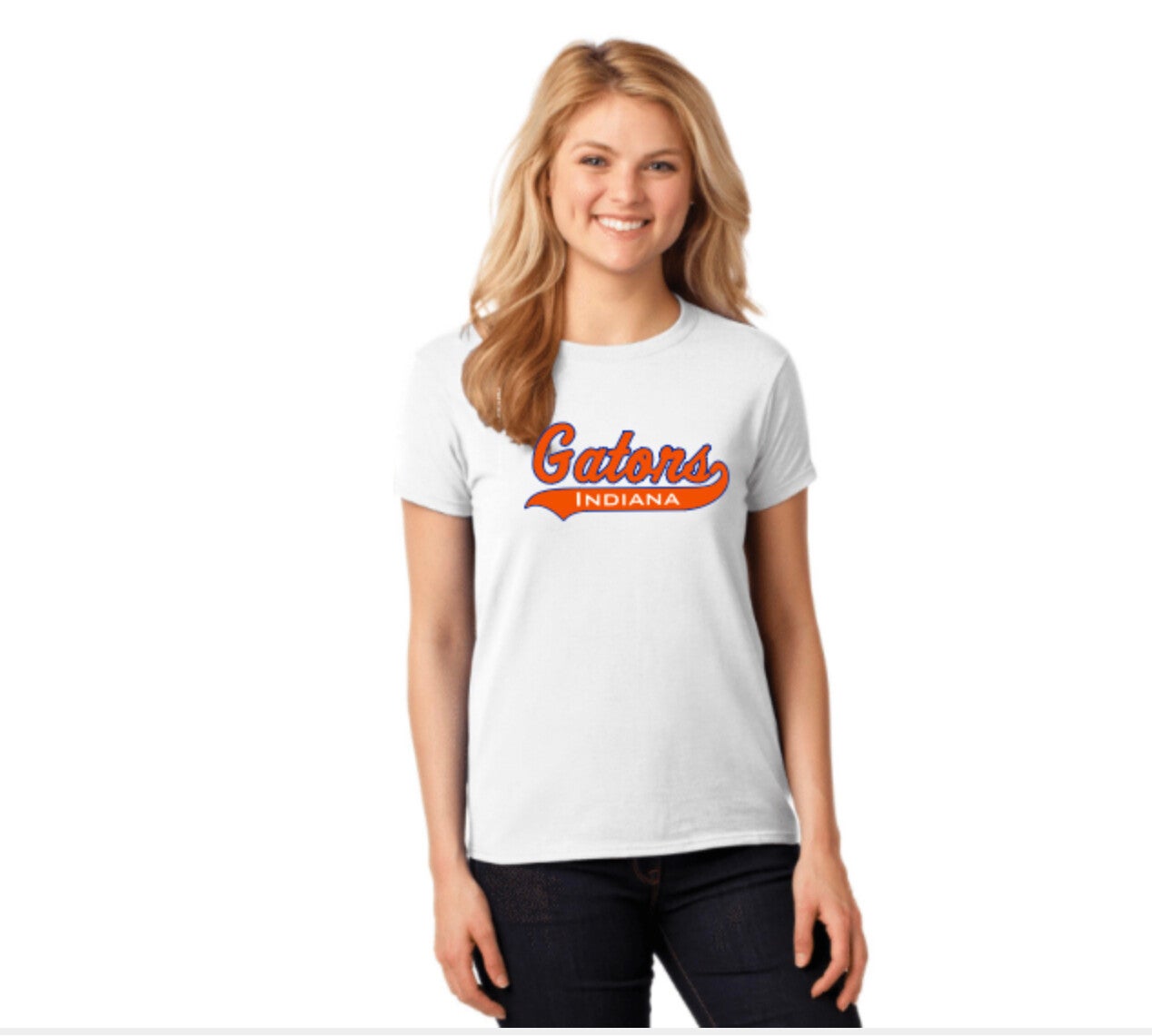 Indiana Gators Ladies Softstyle Tee