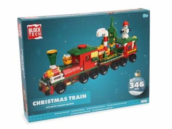 346pcs Blocks Xmas Train