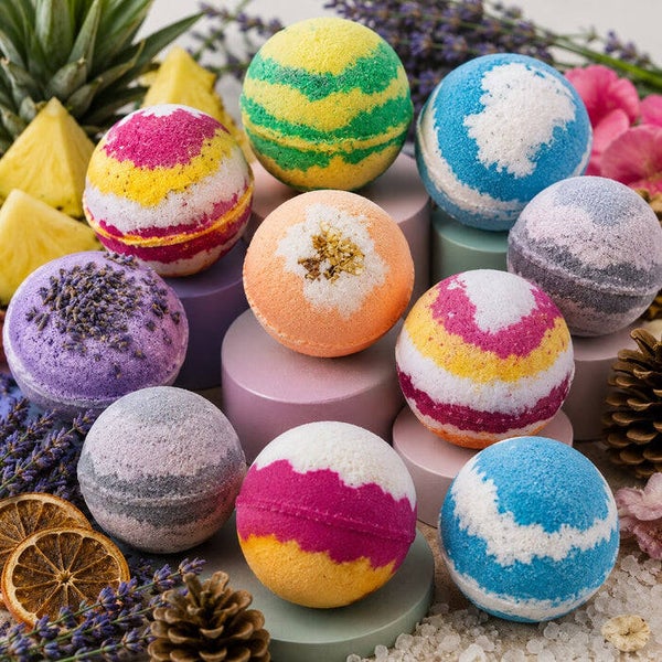Mystery bath bomb box
