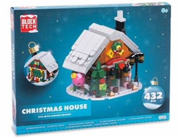 Blocks Xmas Ginger Bread House 432pcs