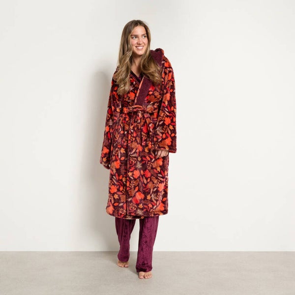 Autumn Leaves Dressing Gown