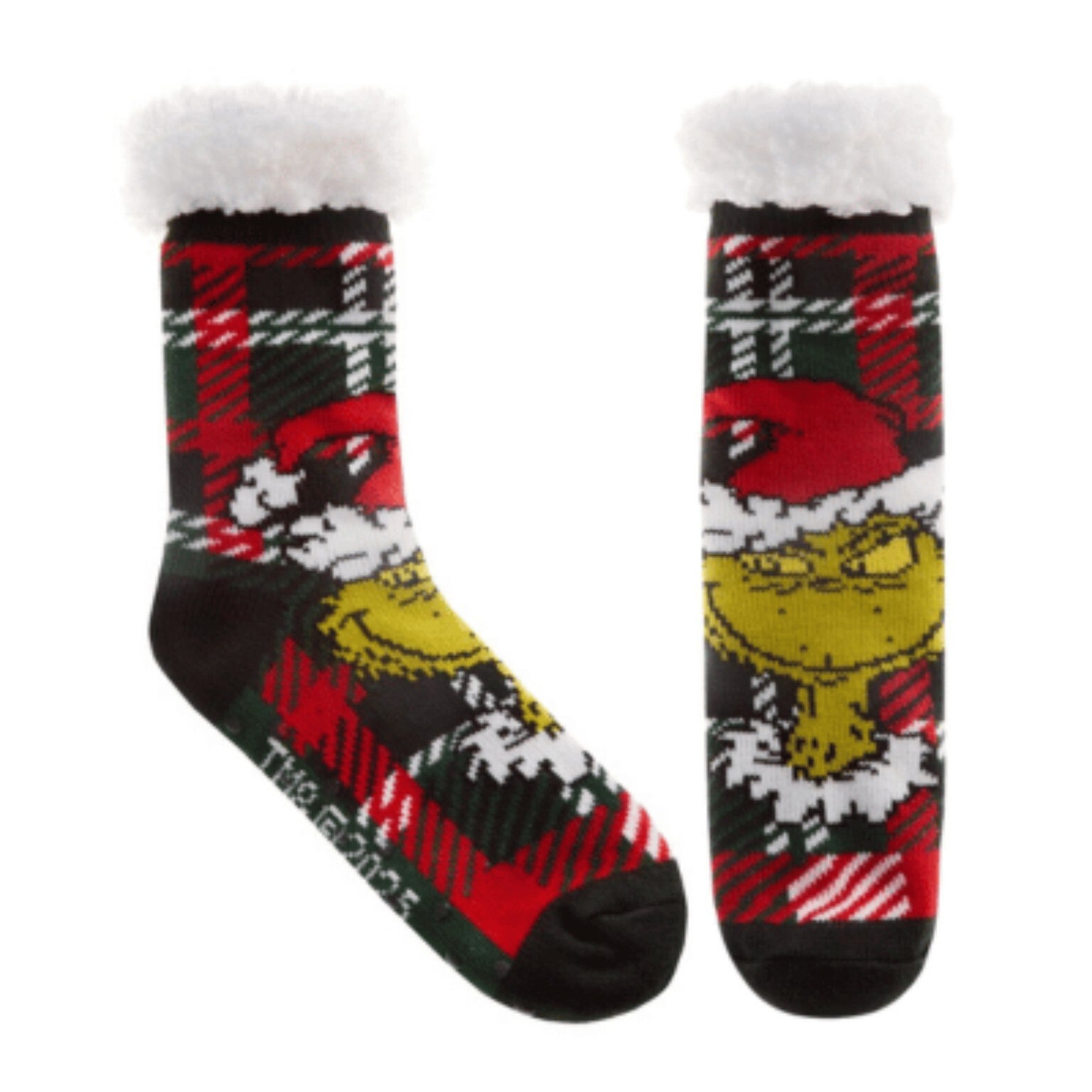 Adult Ladies Grinch Lounge Sock
