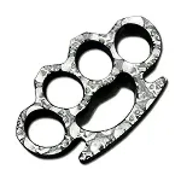 Heavy Duty Paper Weight Demonic Skull Knuckle Duster Solid Metal