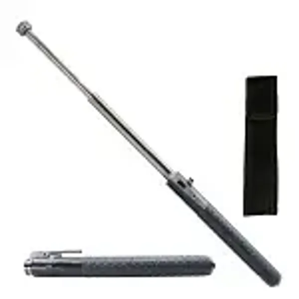 21 Inch Self Defense Automatic Expandable Steel Baton