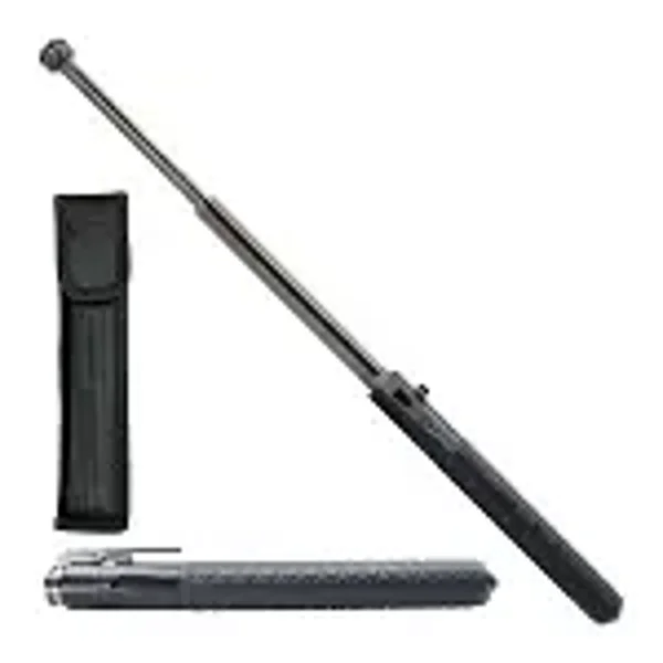 26 Inch Self Defense Automatic Expandable Steel Baton