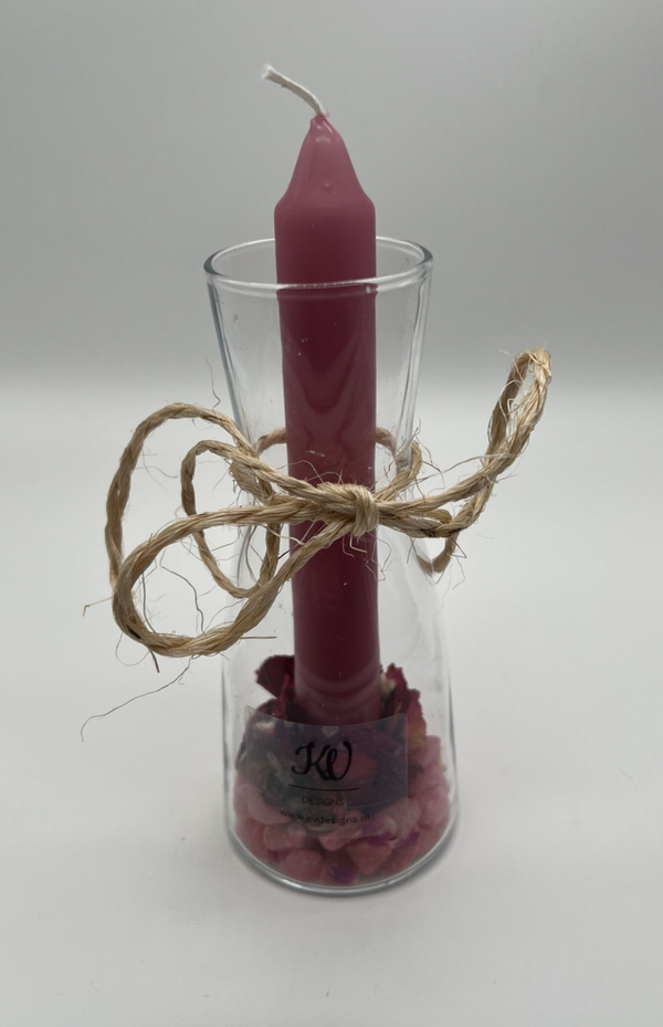 Kaars in glas - 583
