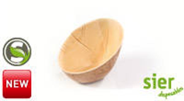 Palm kom ovaal schuin 120 x 86 x h 72/30 mm (20)