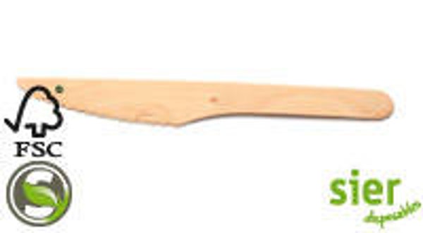 Mes hout 165 mm ds á 100 bio disposable