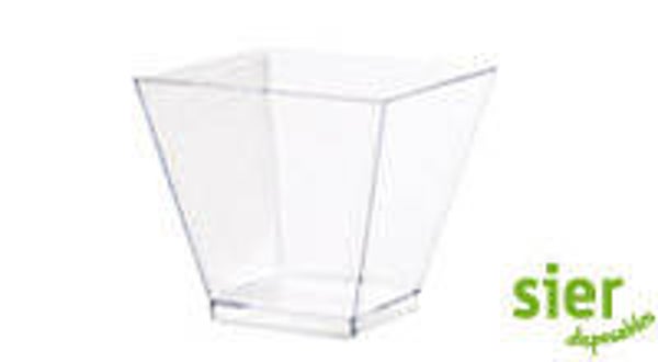 Kova bakje/pet transparant 6cl 50x50xh445 (144)