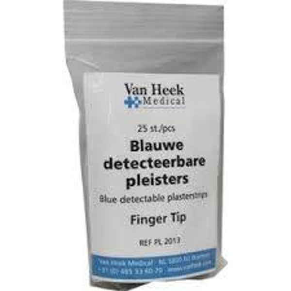 Drukpen blauw detecteerbaar (25 st)