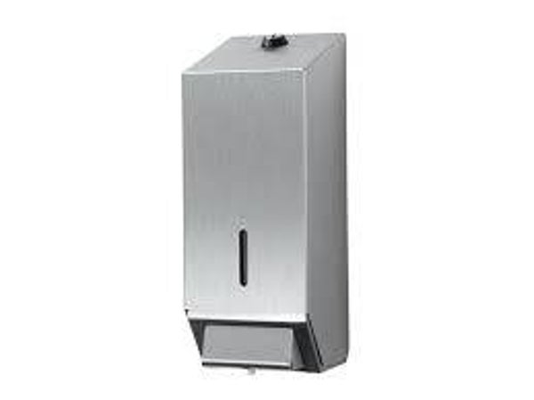 Euro RVS mat Zeep dispenser 1 liter navulbaar
