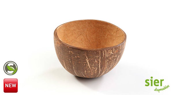 Coconut kom rond 80/130 x h 60/90 mm (10) 