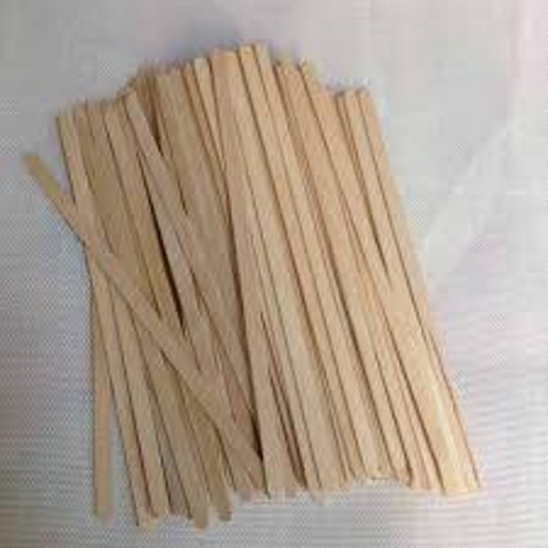 roerstaafjes hout 140 x 5 x 1mm ds a 1000 st