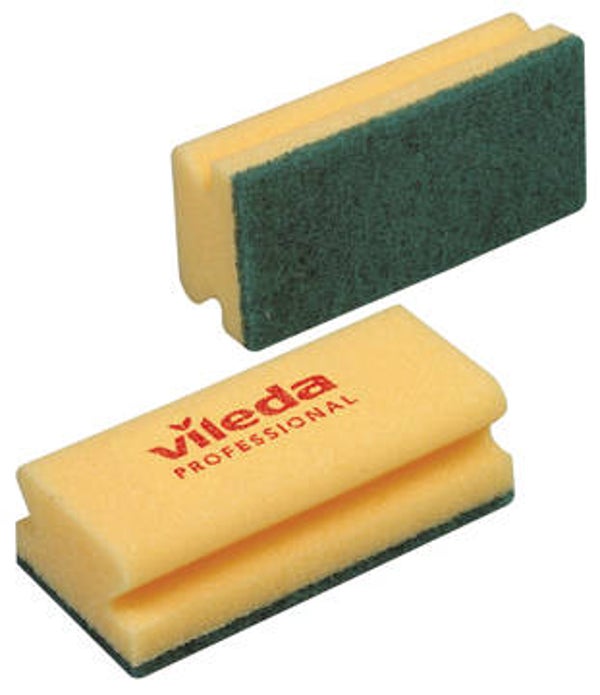 Facilitaire producten sponzen groen / geel (240)st