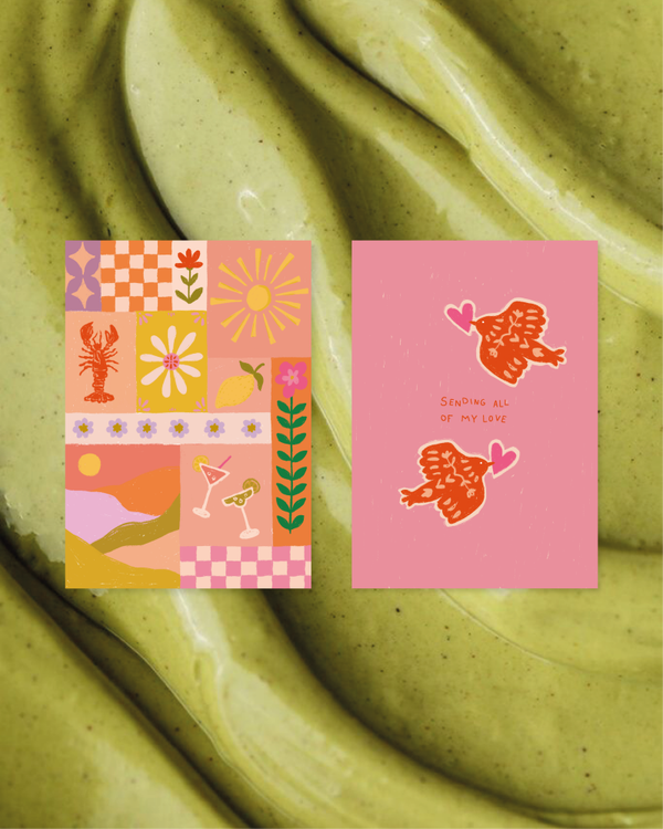 ZOMER collectie set - 19 kaartjes + 1 mini kaartje