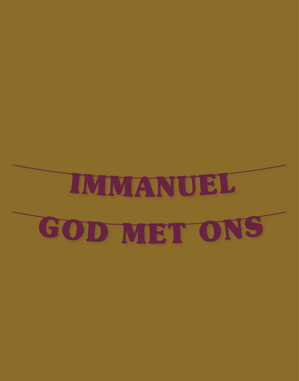 Letterslinger IMMANUEL