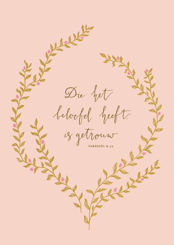 Kaartje "is getrouw"