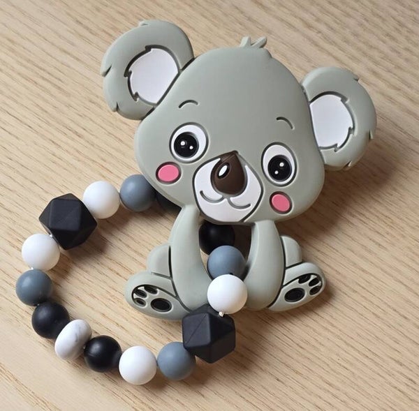 Anneaux dentition koala gris