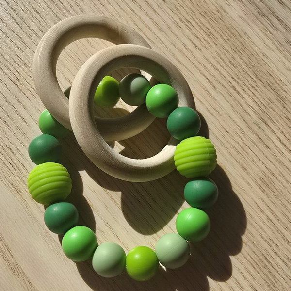 Anneaux dentition vert