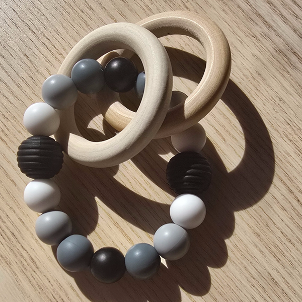 Anneaux dentition gris