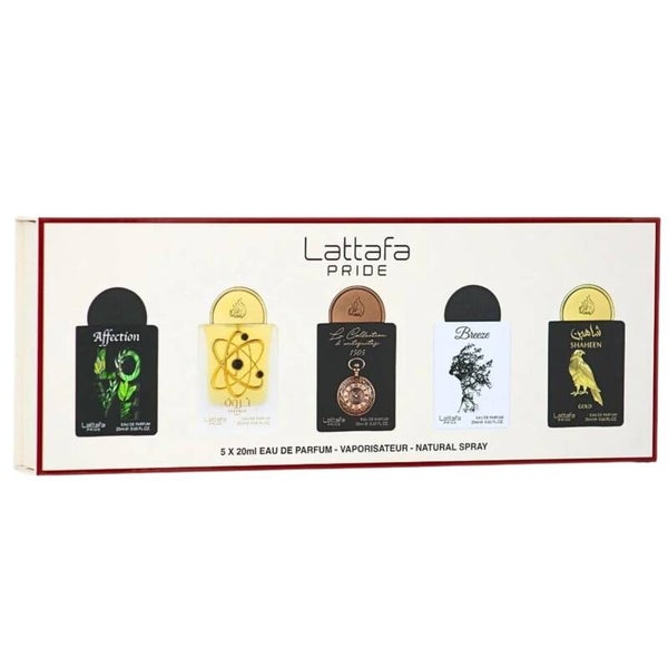 GIFT SET LATTAFA PRIDE BOX 01 20ML X 5PZ