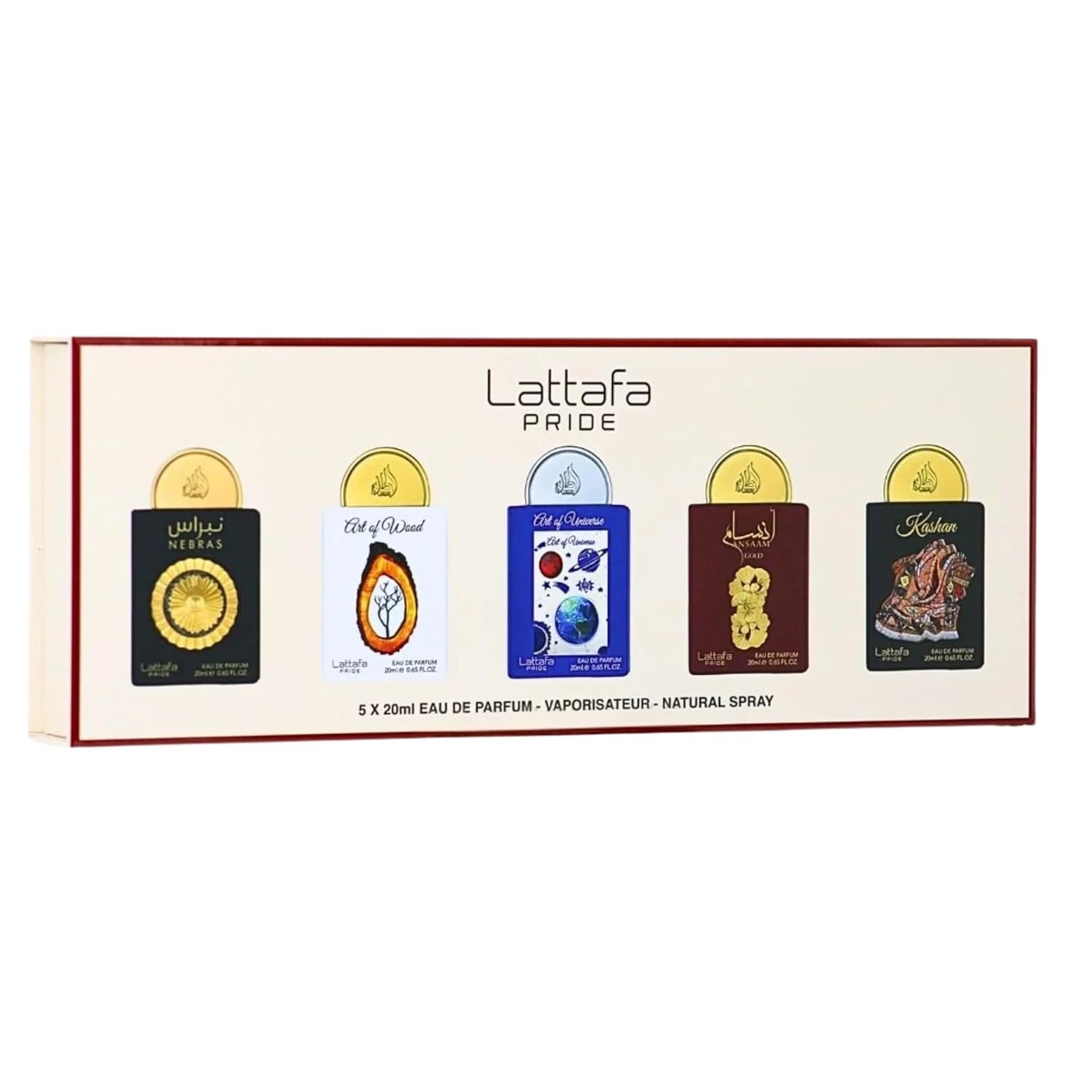 GIFT SET LATTAFA PRIDE BOX 03 20ML X 5PZ