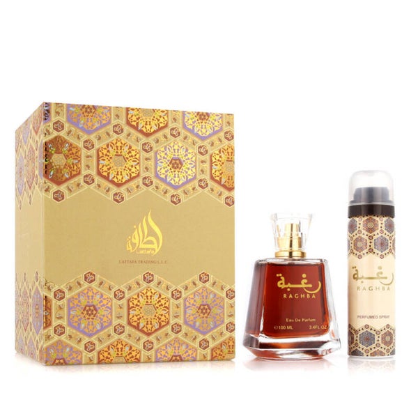 LATTAFA RAGHBA EDP 100 ML + DEODORANTE 50ML
