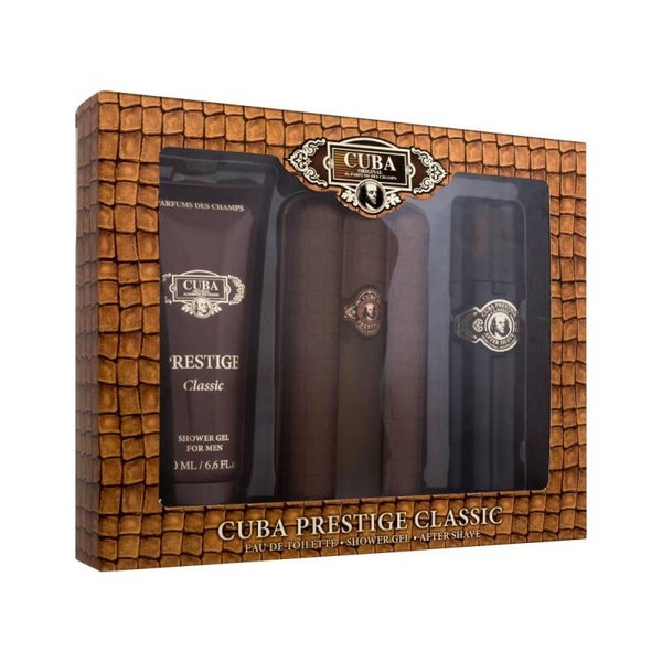 Set regalo 3 pezzi per lui Cuba Prestige Classic