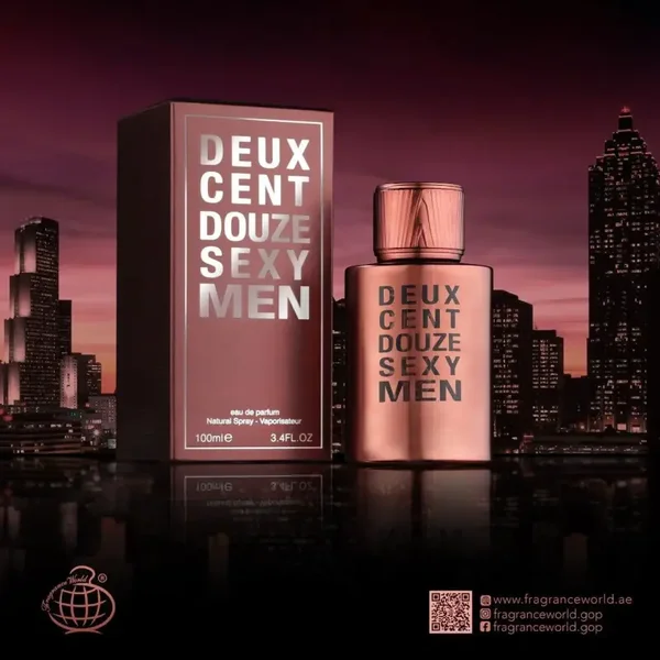 FRAGRANCE WORLD DEUX CENT DOUZE SEXY MEN EDP 100ML