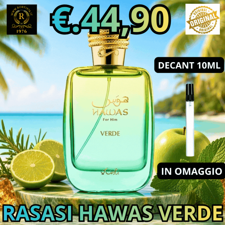 RASASI HAWAS VERDE EDP 100ML
