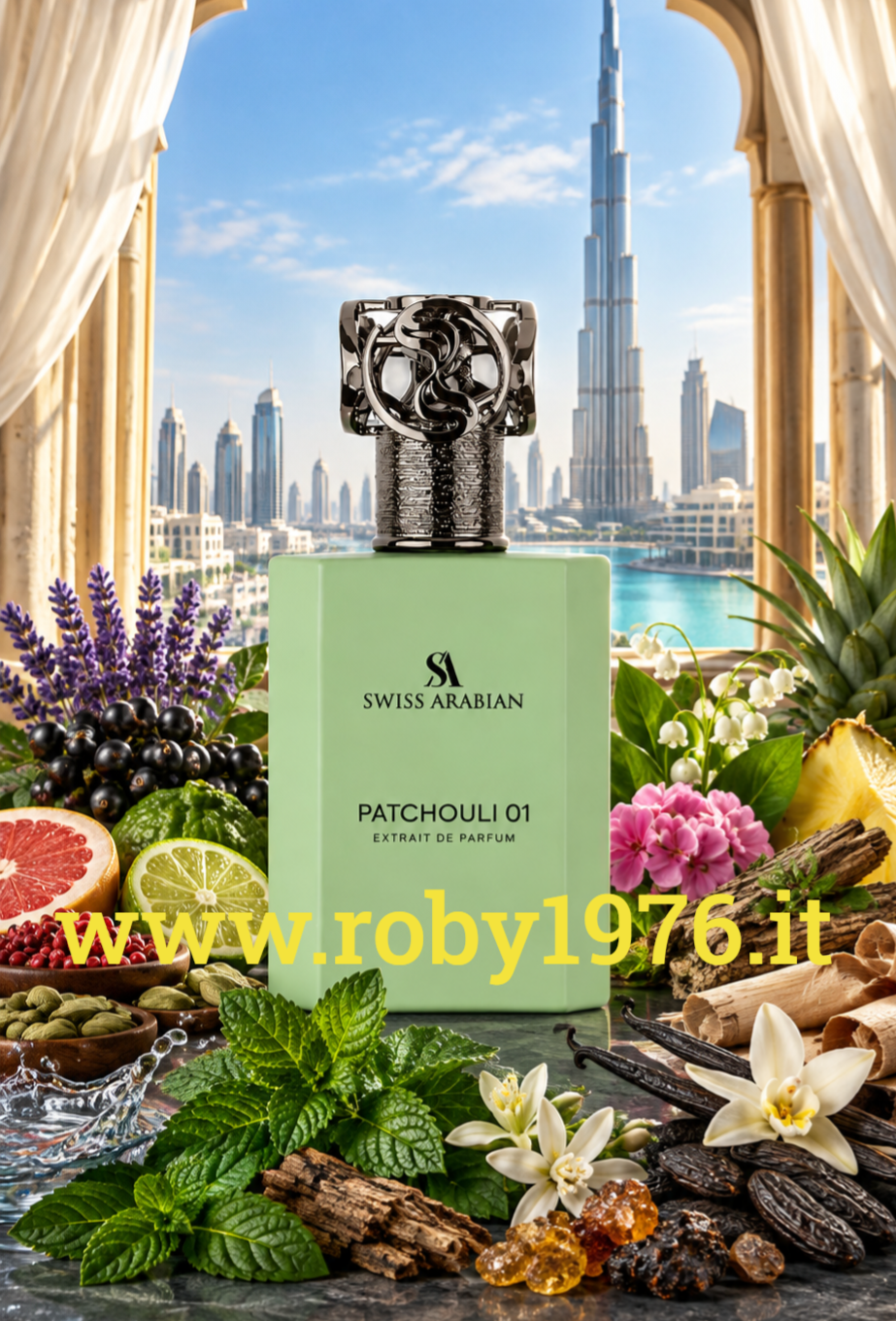 SWISS ARABIAN PATCHOULI 01 EXDP 50ML