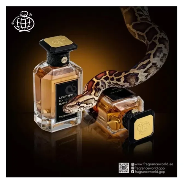 FRAGRANCE WORLD LEATHER SO RARE EDP 100ML