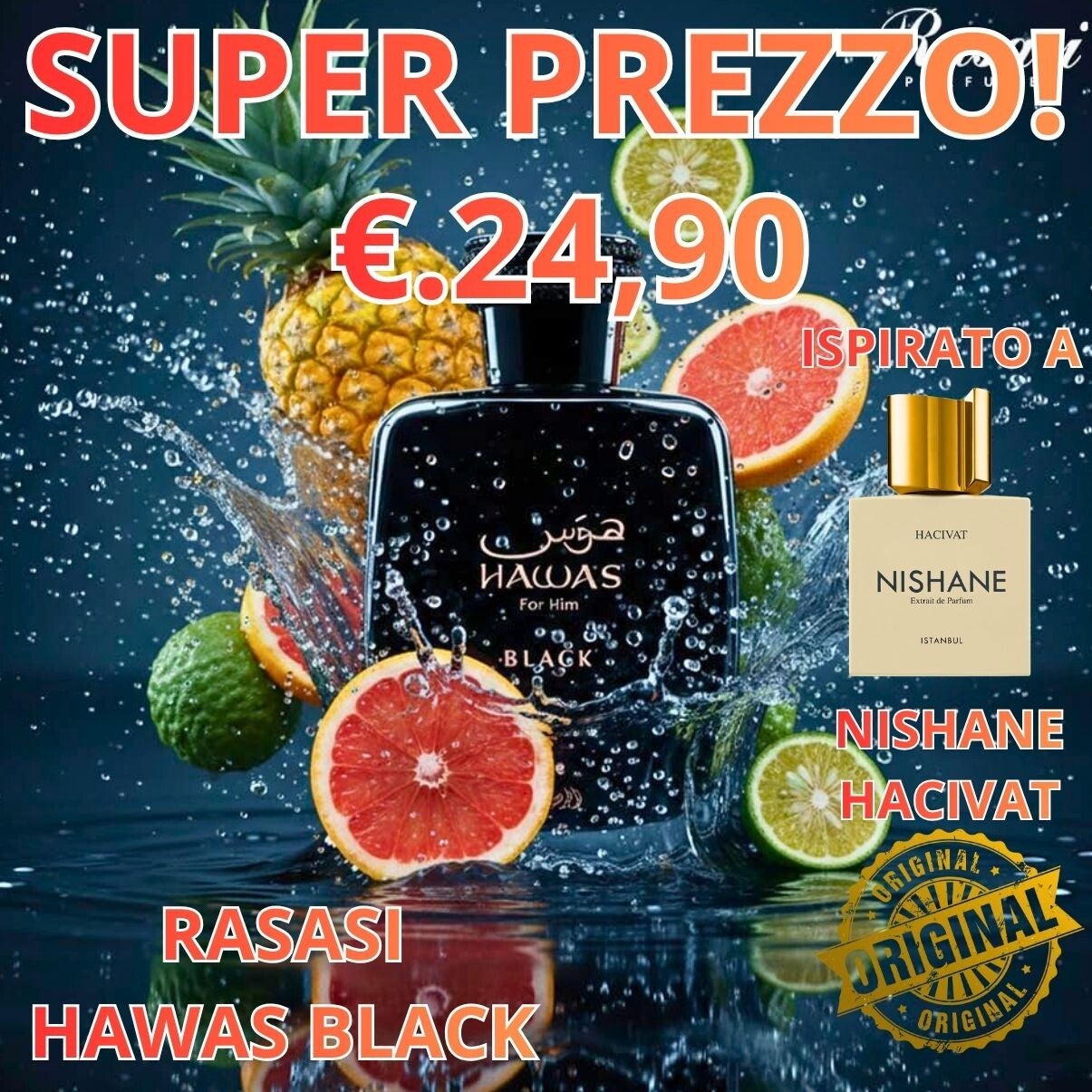 RASASI HAWAS BLACK EDP 100ML